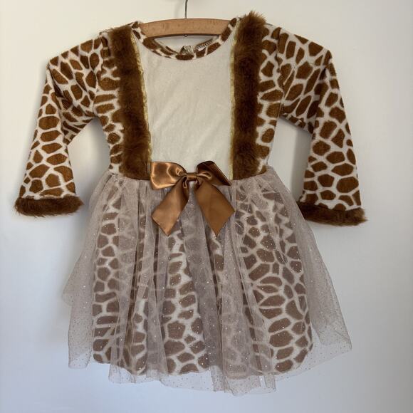 Gillians Closet Giraffe Halloween Costume 3T Will fit 2-3 Infant Girl - Picture 1 of 6